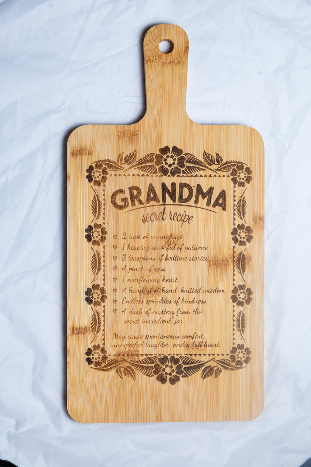 Decorative Bamboo Cutting Board