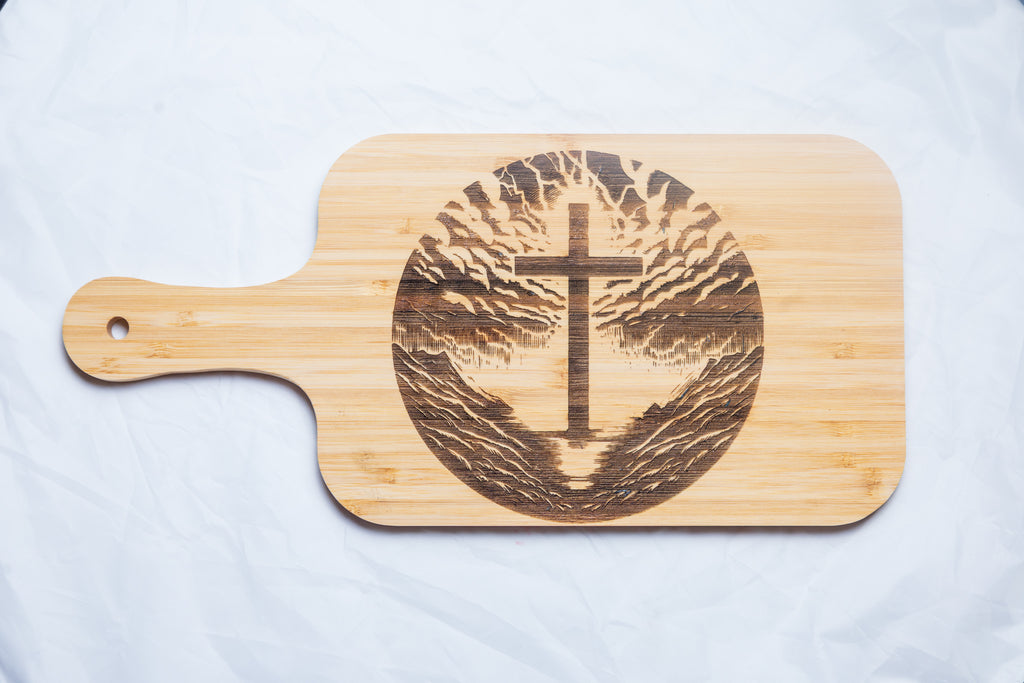 Decorative Bamboo Cutting Board