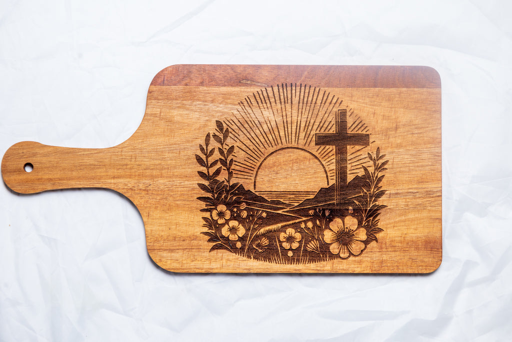 Decorative Bamboo Cutting Board