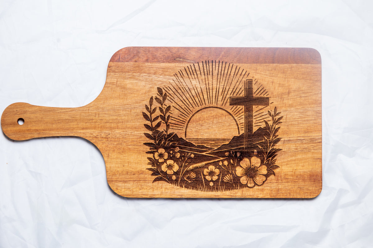 Decorative Bamboo Cutting Board