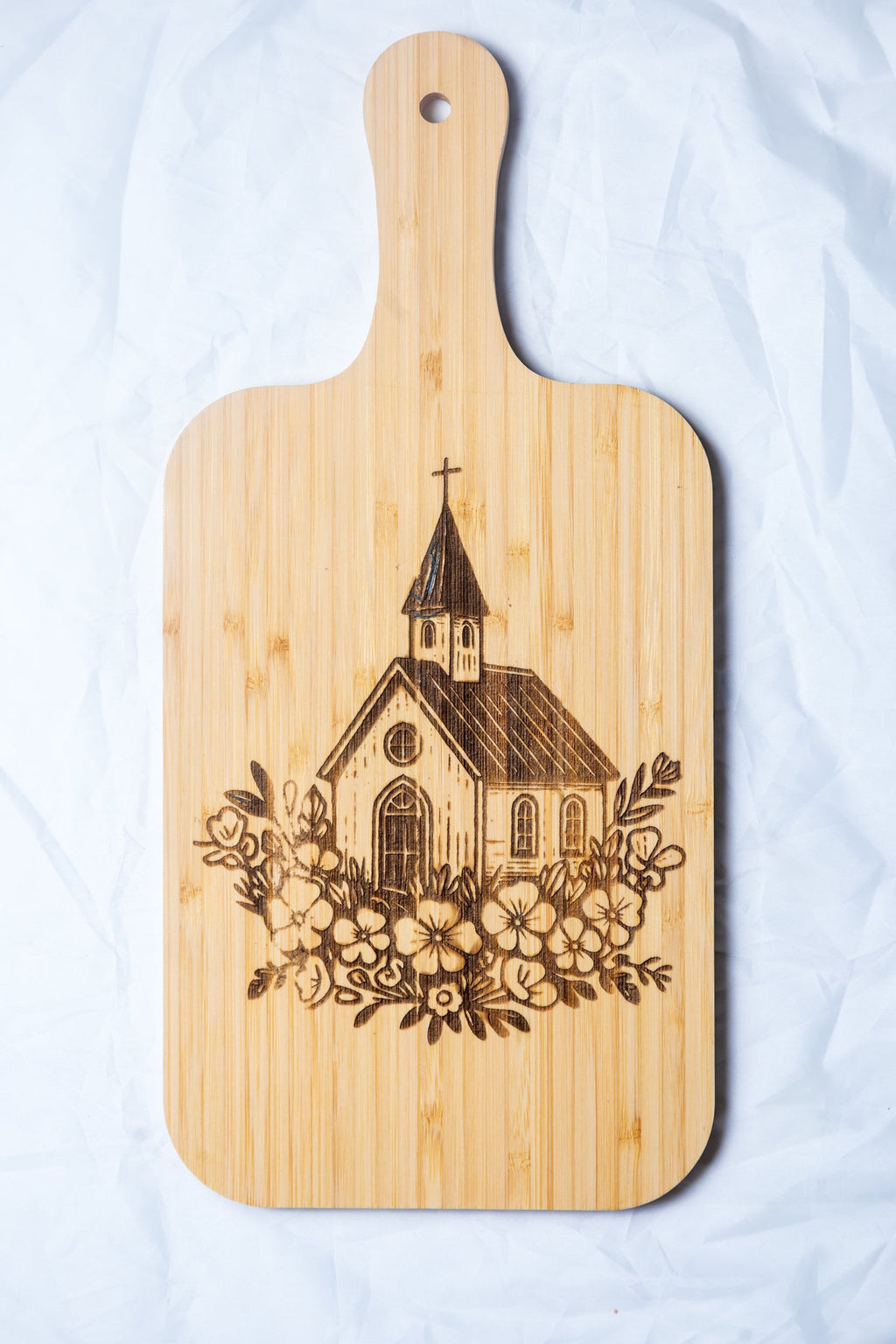 Decorative Bamboo Cutting Board